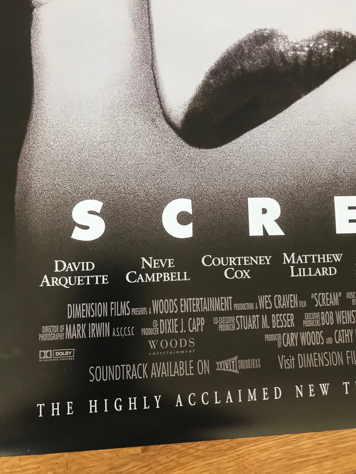 Movie Poster Scream 43cm x 64cm (bit bigger than A2), image 4