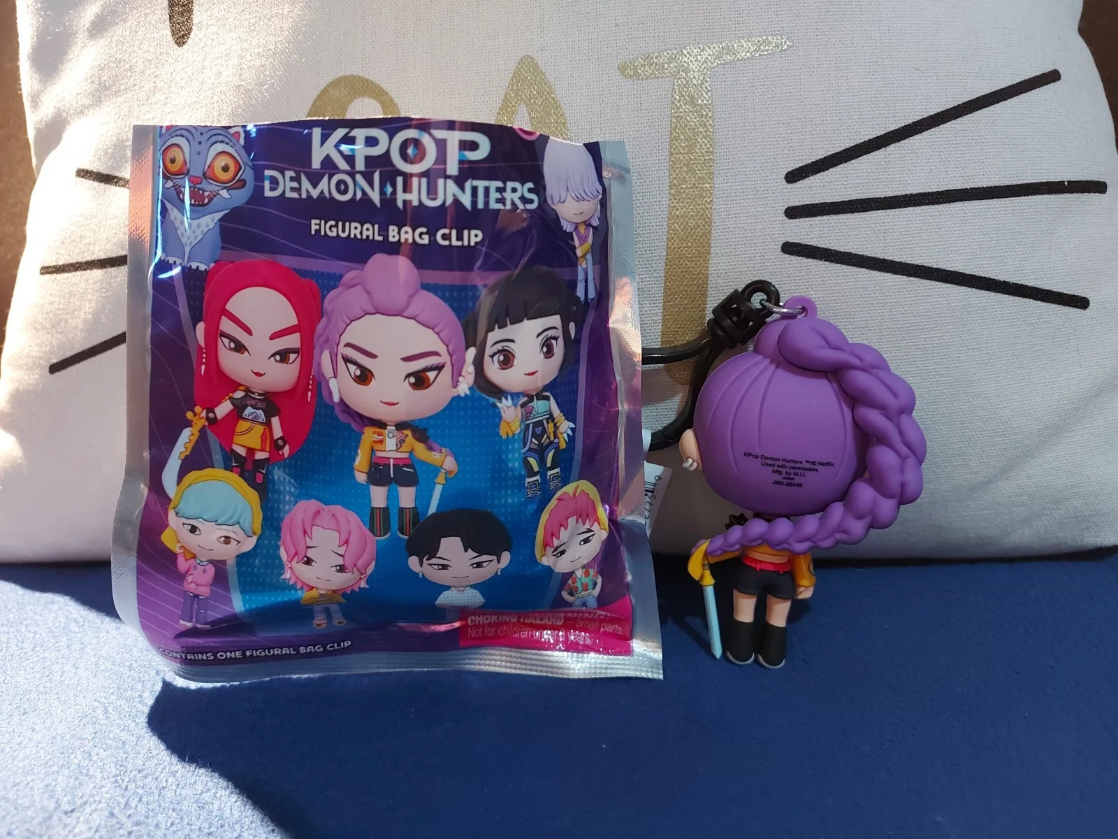 K-Pop Demon Hunters - Figural Bag Clip Series 1 - Rumi - RARE!, image 2