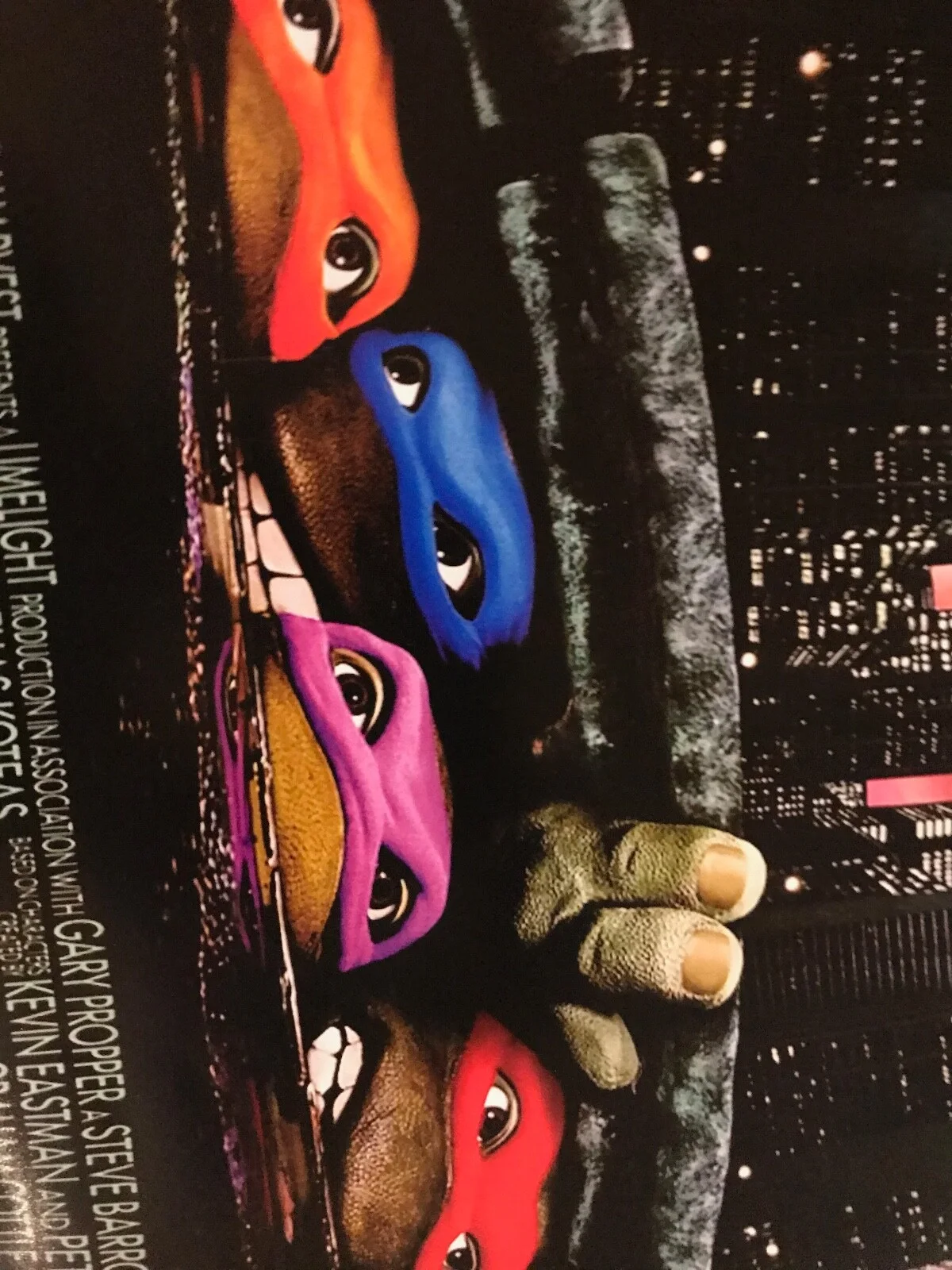 Large Movie Poster Teenage Mutant Ninja Turtles 430mm x 640mm, изображение 3
