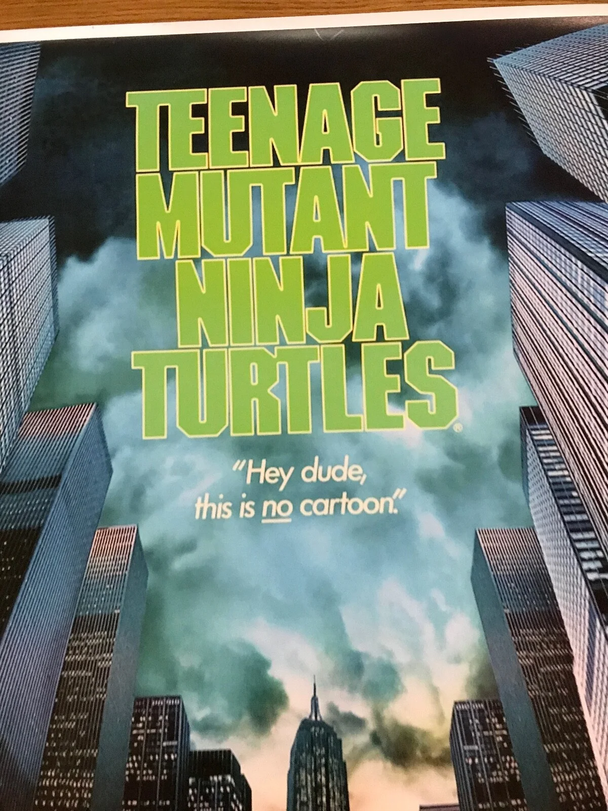 Large Movie Poster Teenage Mutant Ninja Turtles 430mm x 640mm, изображение 4