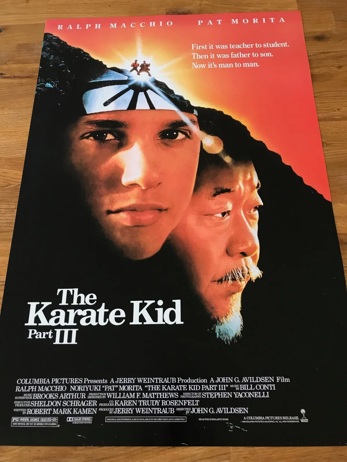 Movie Poster The Karate Kid 3 430mm x 640mm (Bit bigger than A2), изображение 2