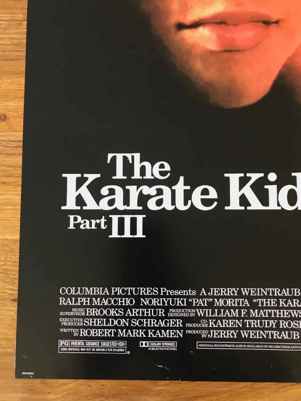 Movie Poster The Karate Kid 3 430mm x 640mm (Bit bigger than A2), изображение 4