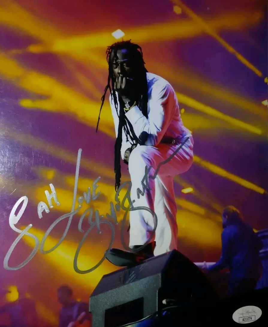 BUJU BANTON — BUJU BANTON SIGNED AUTOGRAPH 8X10 PHOTO JSA COA RARE, изображение 4