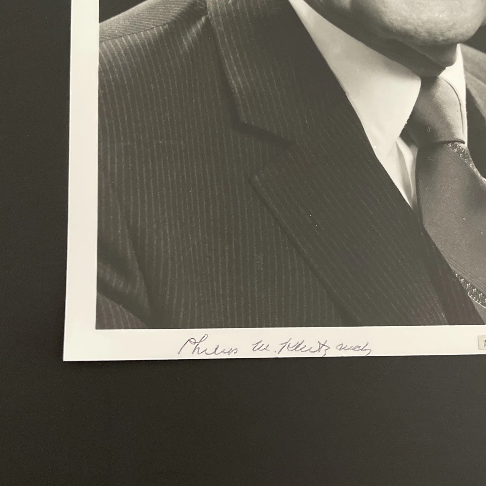 Sec. Of Commerce Philip Klutznick: Signed Political Photo & Ephemera 8x10“ / KSK, image 2