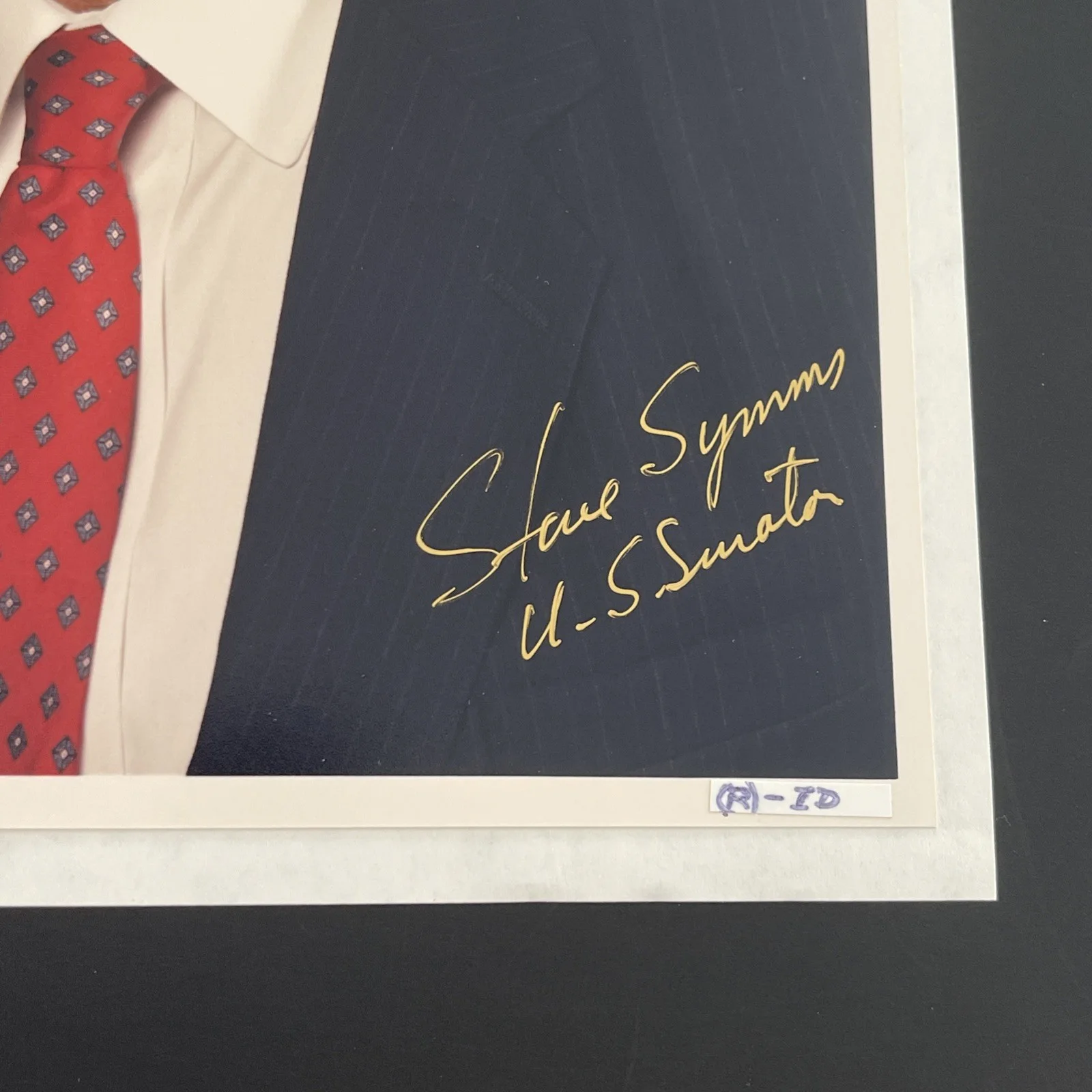 Senator Steve Symms, ID: Hand Signed Political Leader Photo 8x10“ / KSK, image 2