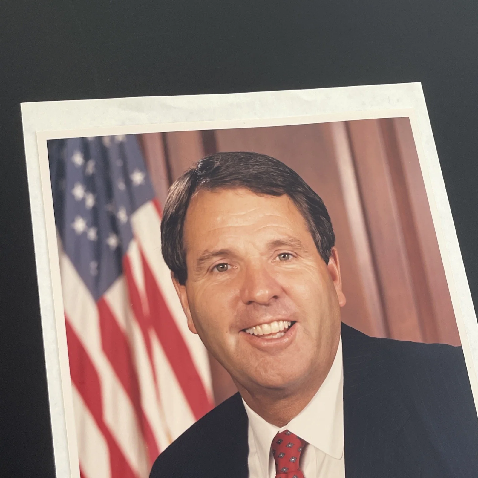 Senator Steve Symms, ID: Hand Signed Political Leader Photo 8x10“ / KSK, image 3