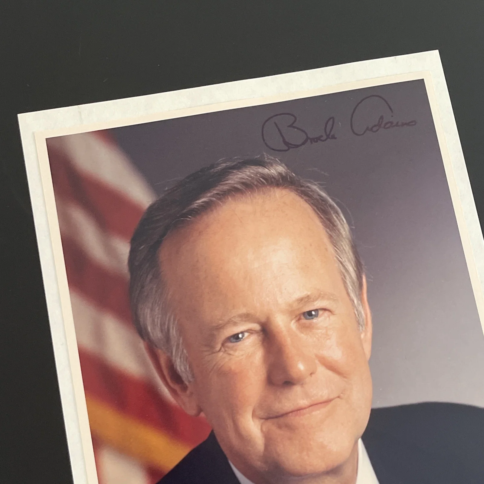 Senator Brock Adams, WA: Hand Signed Political Photo & Ephemera 8x10“ / KSK, image 3