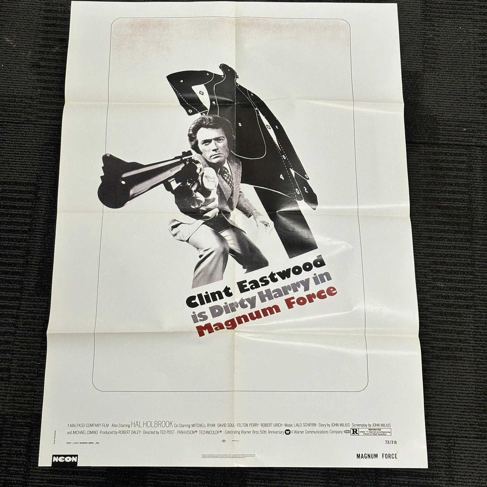 Modesty Blaise Magnum Harry Poster Monica Vitti Terence Stamp Eastwood 2 SIDED, image 2