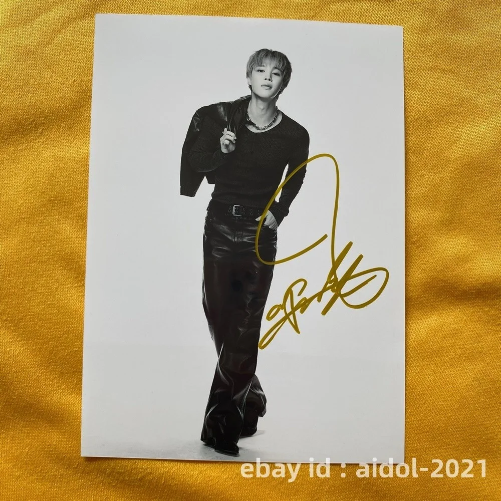 BTS ARIRANG JK JUNG KOOK V SUGA JIN JIMIN Autographed Signed 5*7 K-POP 2026, image 4