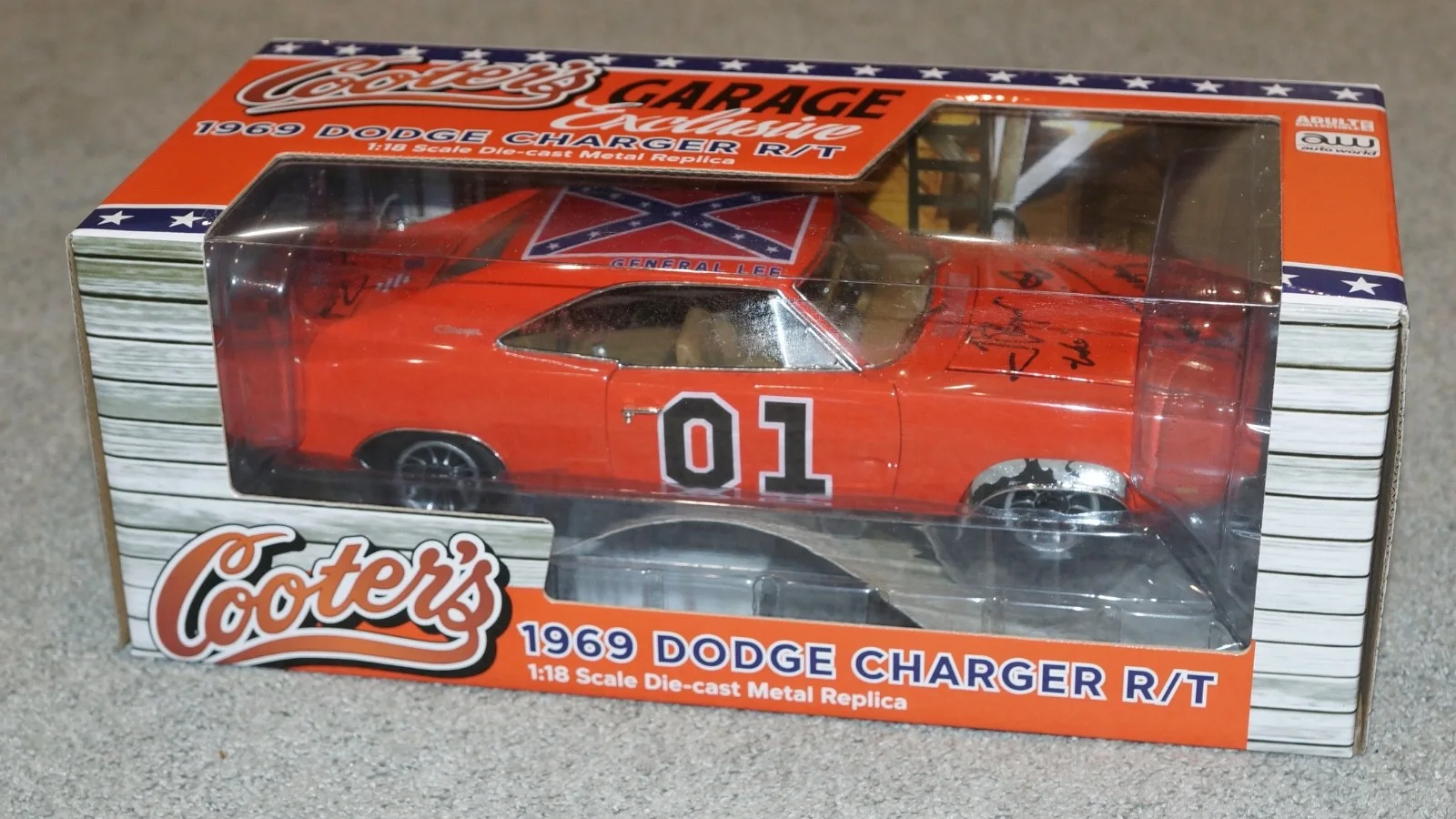 Daisy Bo Luke Duke SCHNEIDER WOPAT BACH Signed DUKES HAZZARD General Lee Car JSA, изображение 3