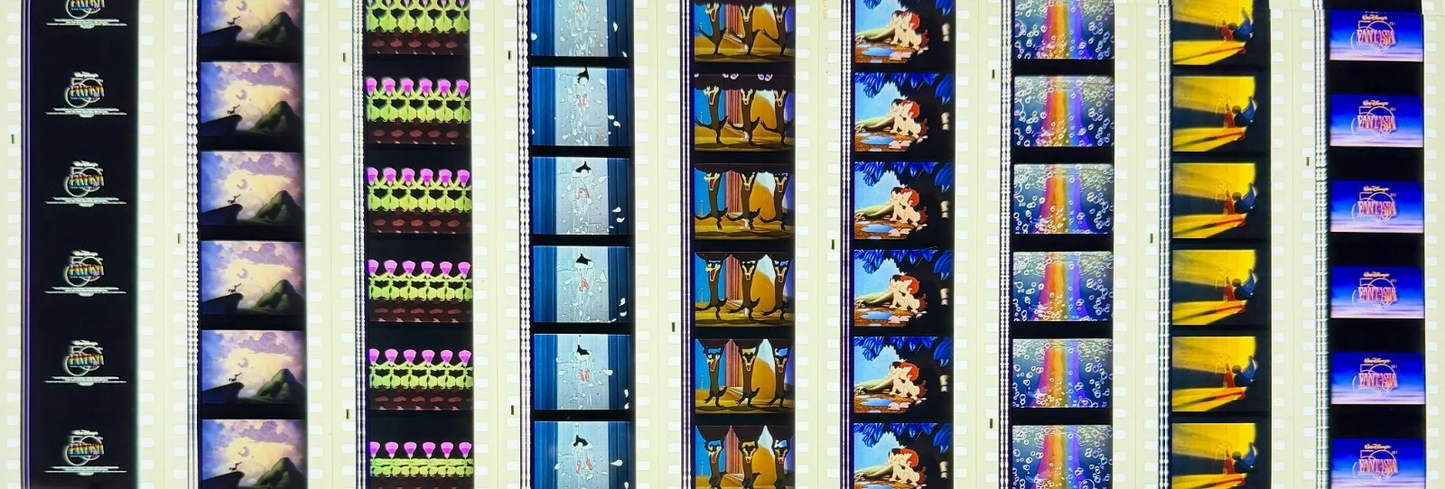 Walt Disney's Fantasia (1940) Rare Unmounted 35mm Film Cells Remastered Release, изображение 4