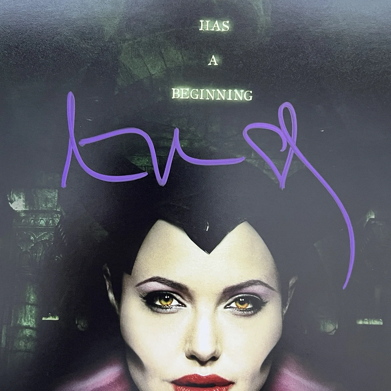 Angelina Jolie — Angelina Jolie Signed Autographed 8x10 Photo COA Maleficent, image 2