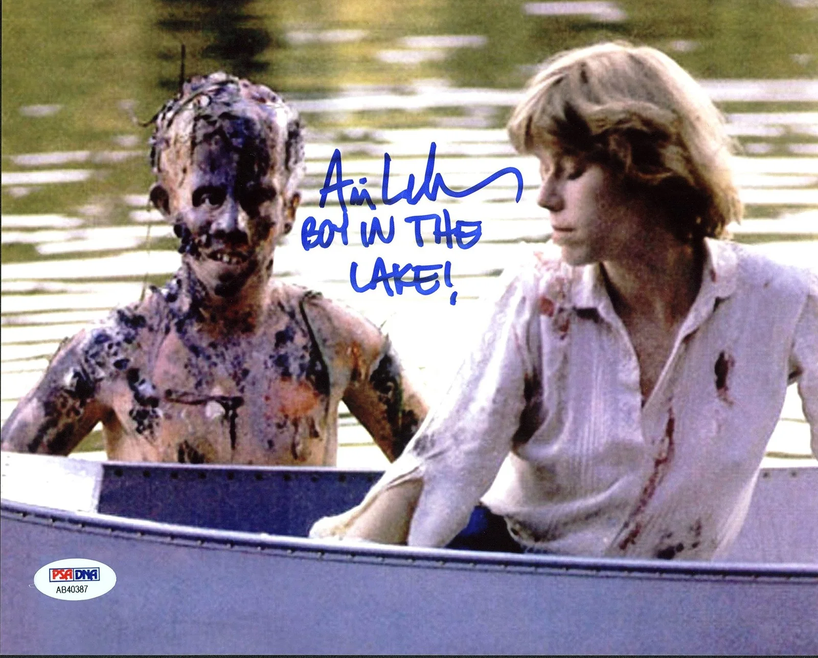 Ari Lehman — Ari Lehman Friday The 13th "Boy in the Lake!" Signed 8X10 Photo PSA/BAS 15, изображение 3