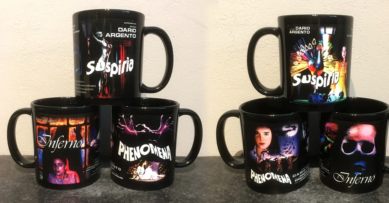 DARIO ARGENTO FILM mugs 31 designs Custom NEW suspiria tenebrae opera inferno, изображение 2