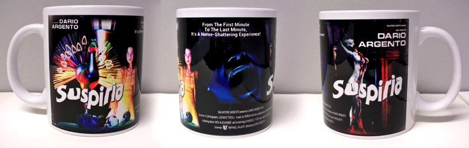 DARIO ARGENTO FILM mugs 31 designs Custom NEW suspiria tenebrae opera inferno, изображение 4