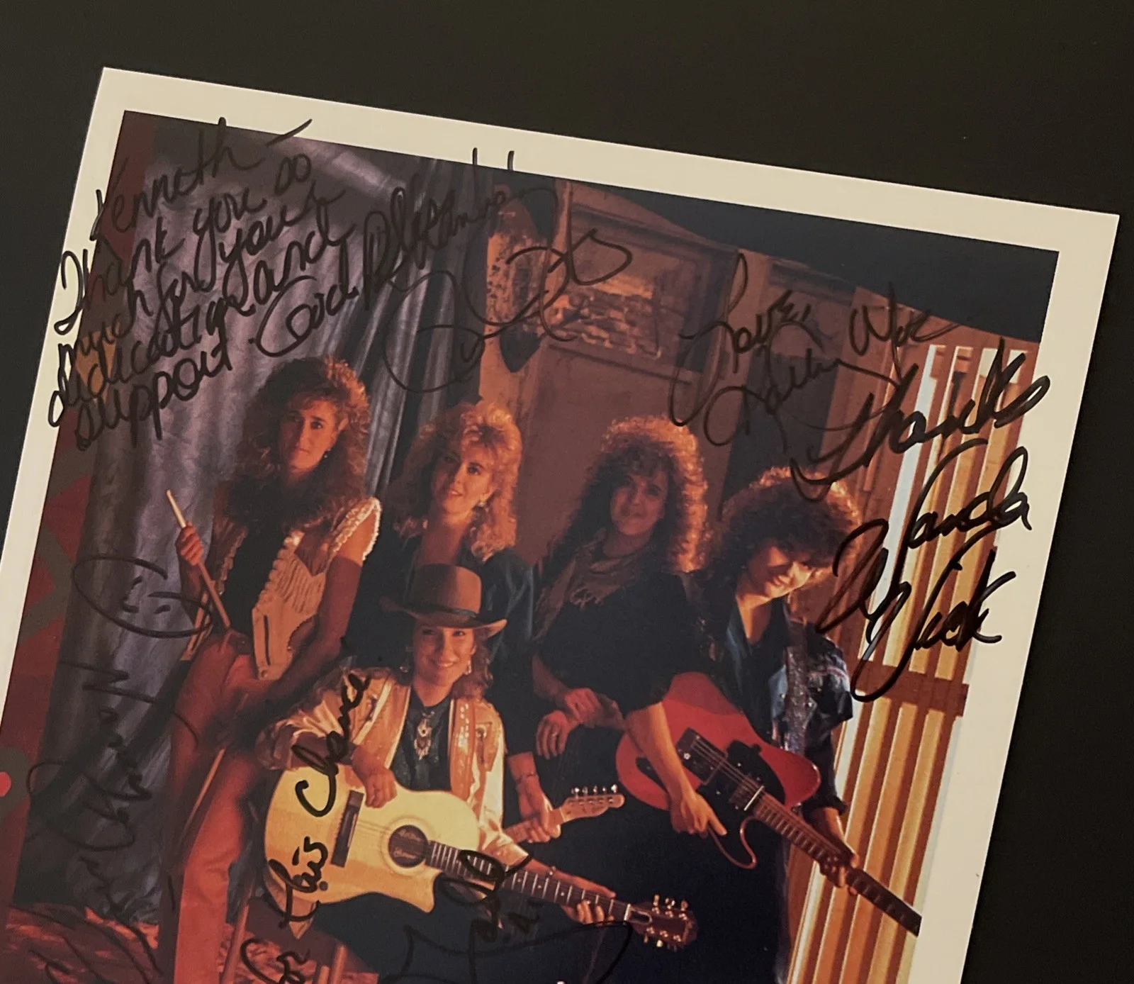 WILD ROSE Capital Records: Hand Signed Celebrity Photo 8 x 10” / KSK, изображение 3