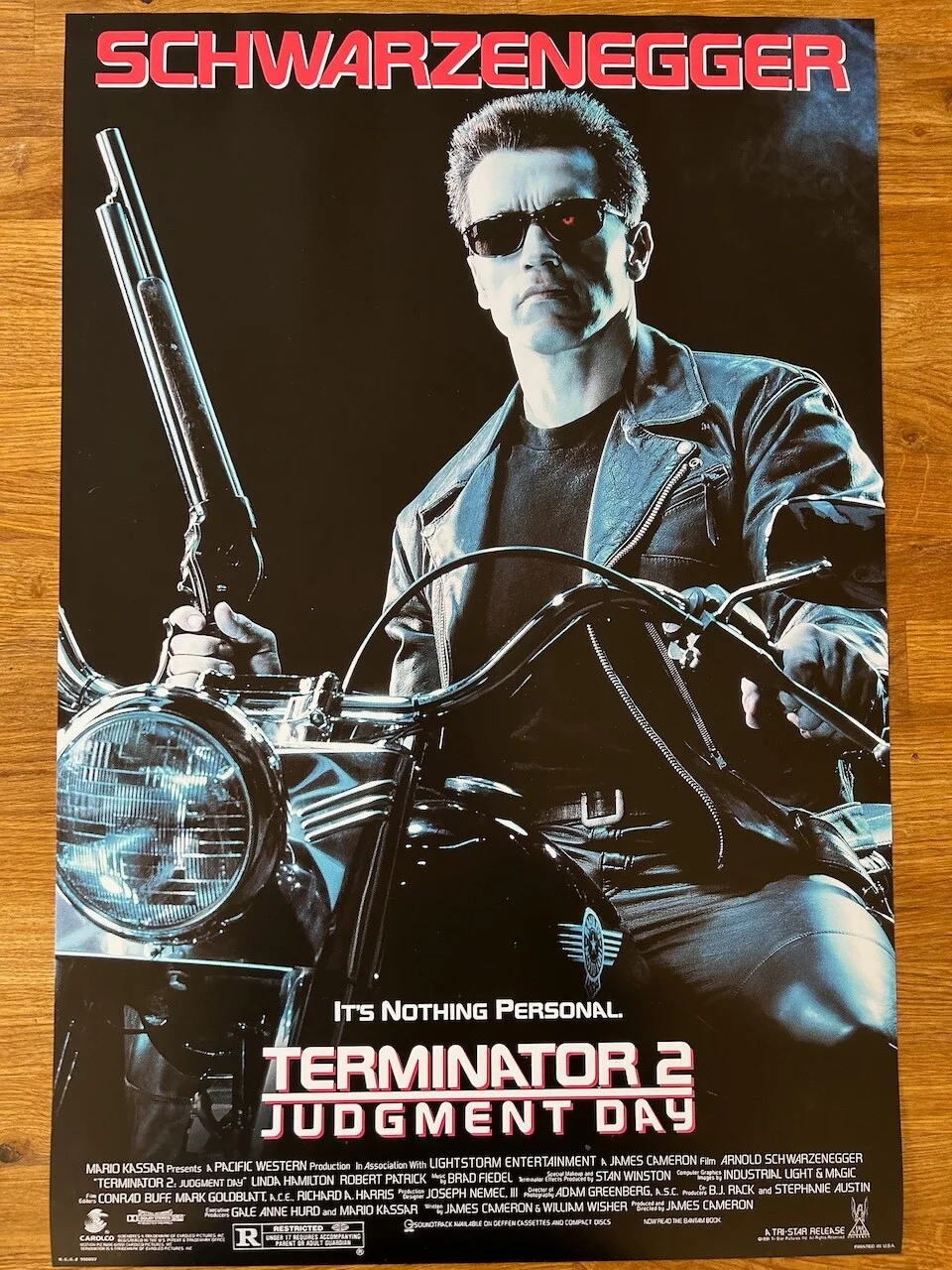 Movie Poster The Terminator 2 430mm x 640mm (Bit bigger than A2), image 2
