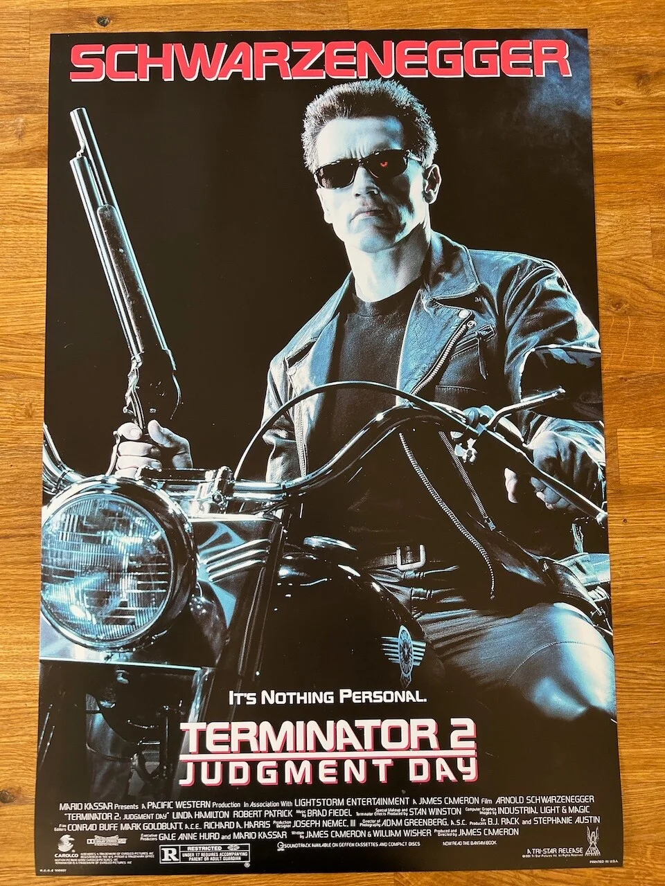 Movie Poster The Terminator 2 430mm x 640mm (Bit bigger than A2), image 5