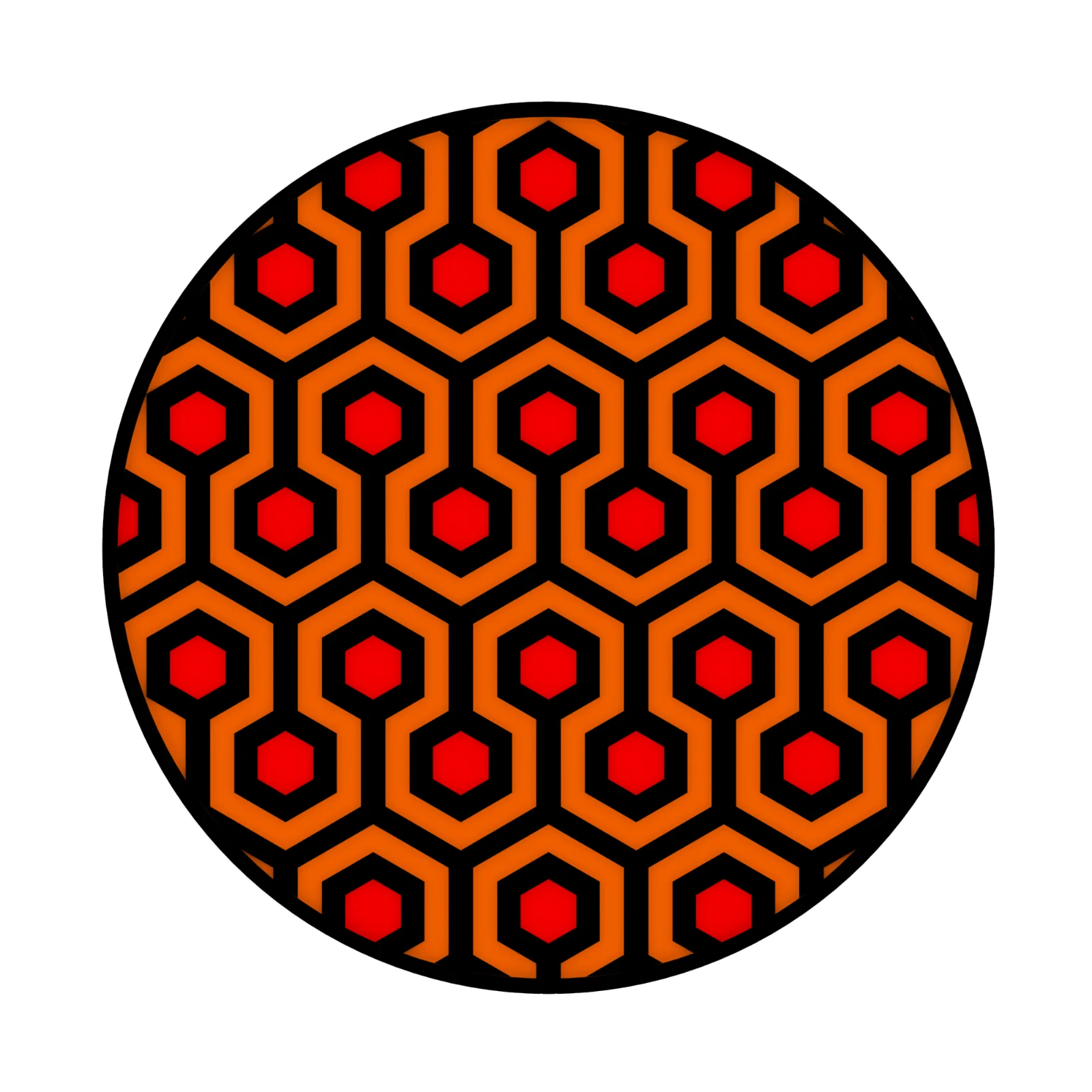 The Shining Coaster: Horror Movie Inspired Hexagon Drink Mat, image 2