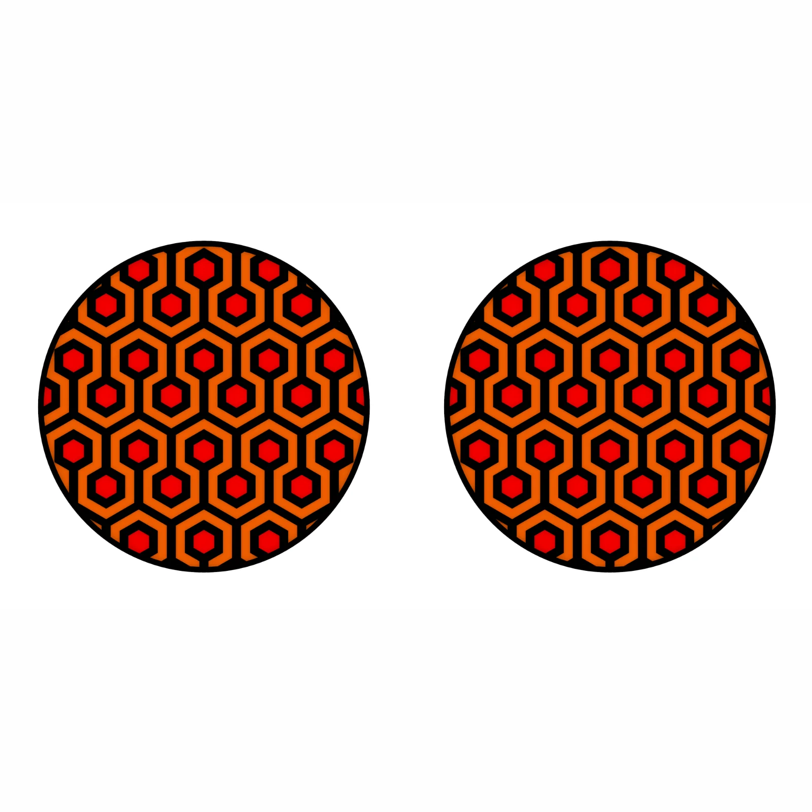 The Shining Coaster: Horror Movie Inspired Hexagon Drink Mat, image 3