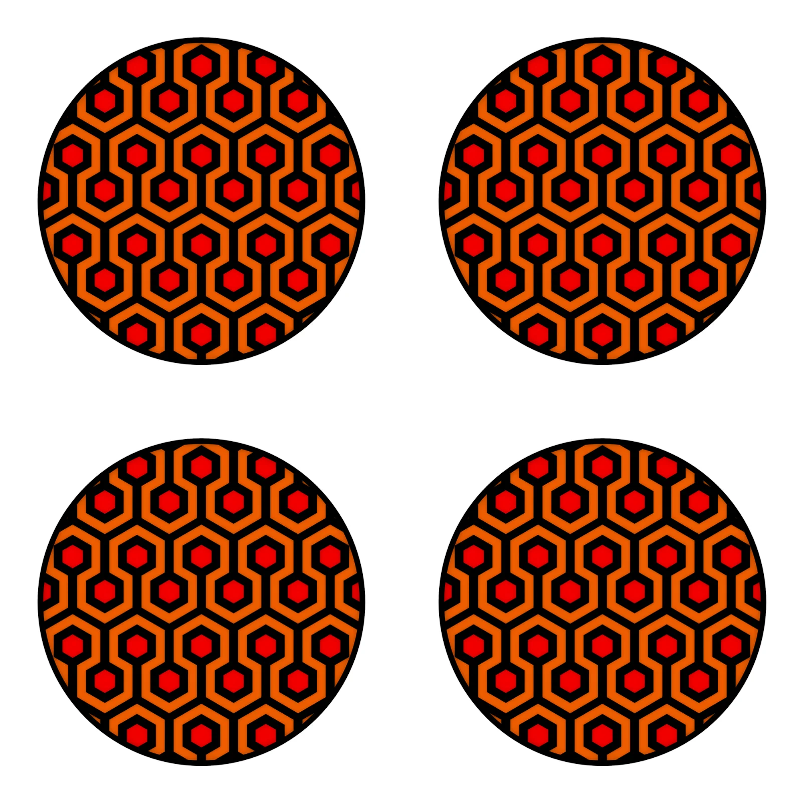 The Shining Coaster: Horror Movie Inspired Hexagon Drink Mat, image 4