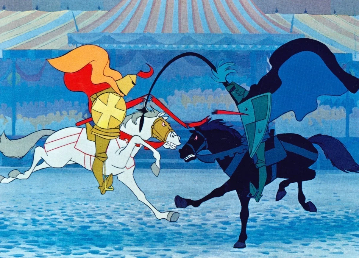Walt Disney's The Sword In The Stone 1963 Very Rare Unmounted 35mm Film Cells, изображение 3