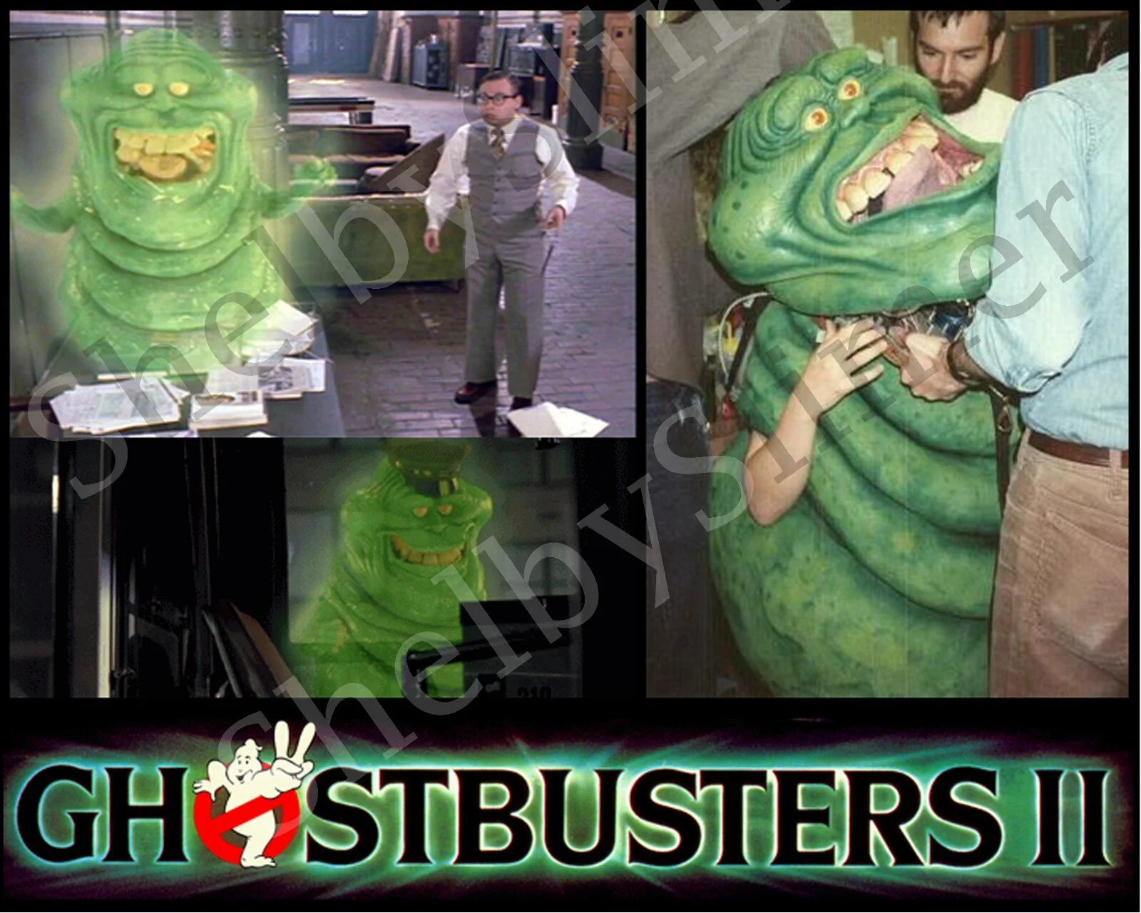 Robin Shelby — Robin Shelby SIGNED Photograph - SLIMER in GHOSTBUSTERS 2