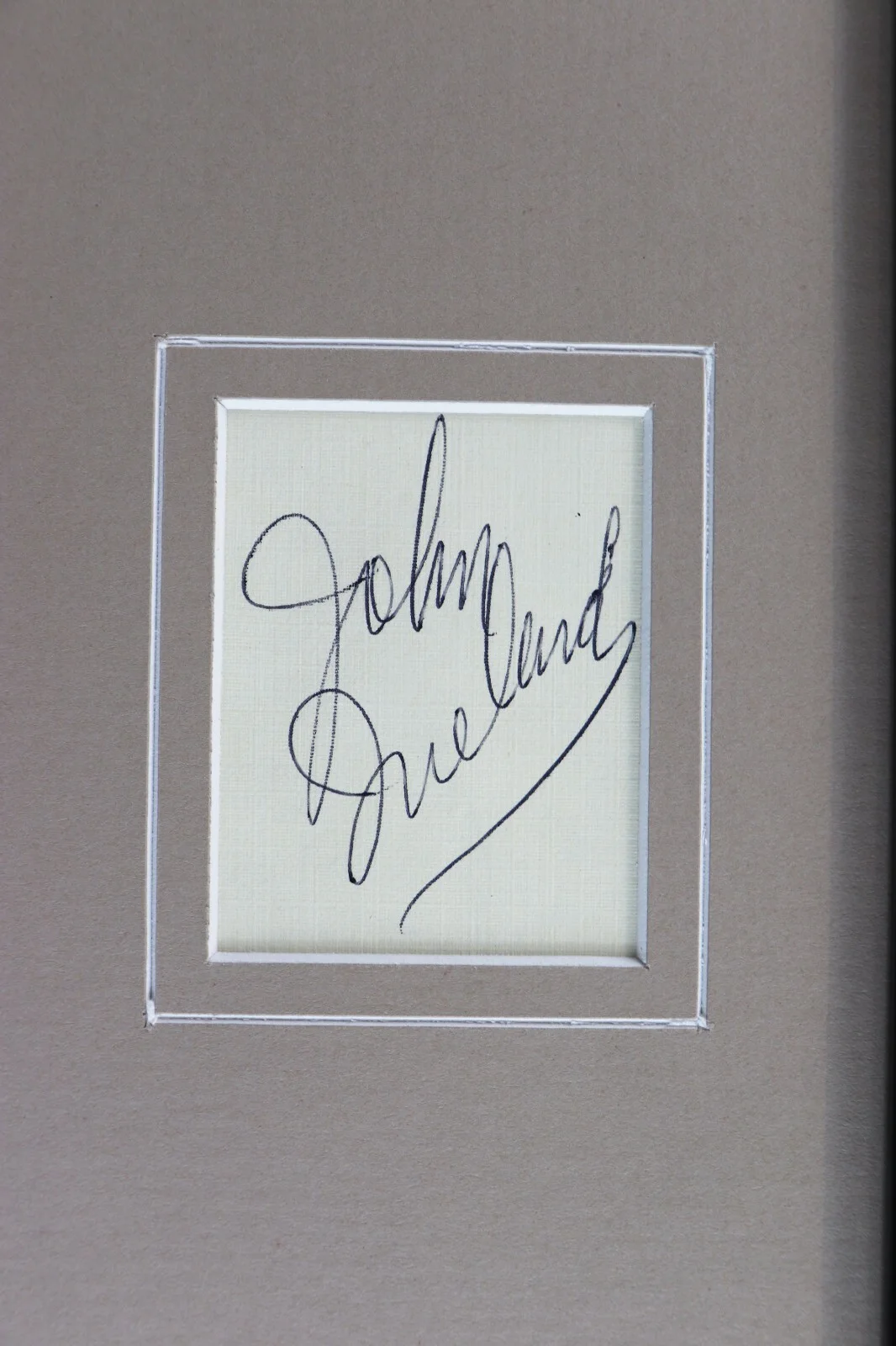 John Ireland Signed Framed 16x20 Railroaded Poster Display, image 2