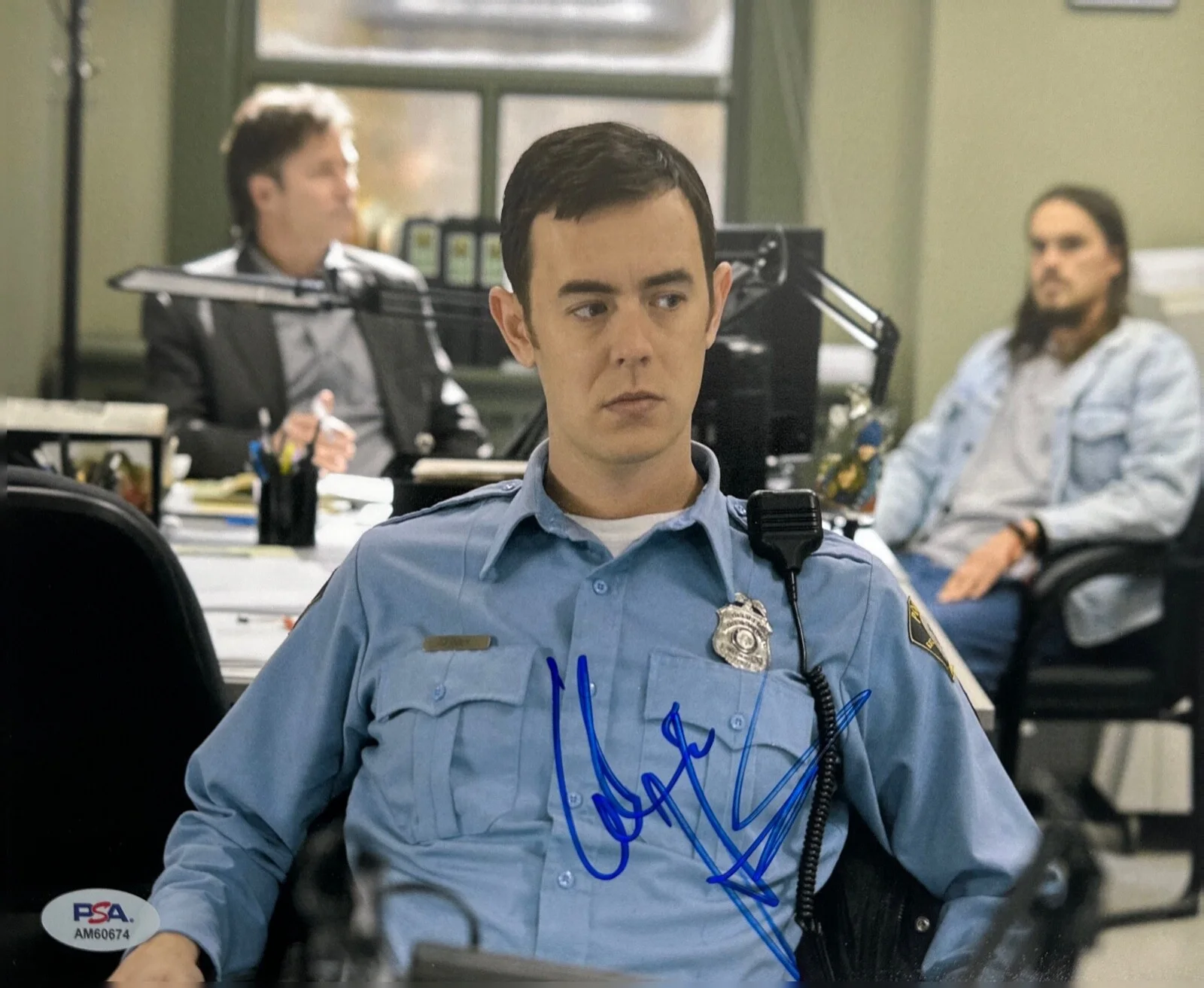 Colin Hanks — Colin Hanks Signed 8x10 Photo PSA AM60674