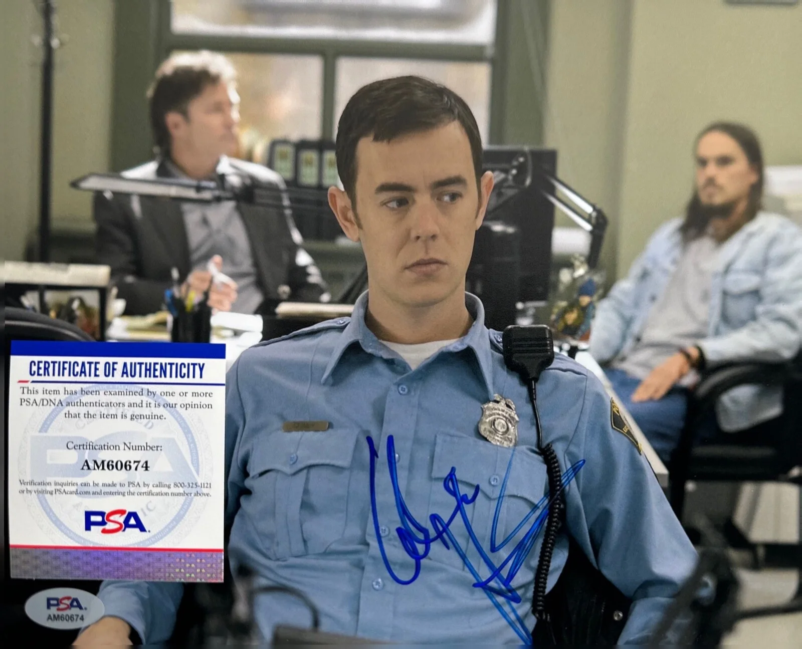 Colin Hanks — Colin Hanks Signed 8x10 Photo PSA AM60674, image 2