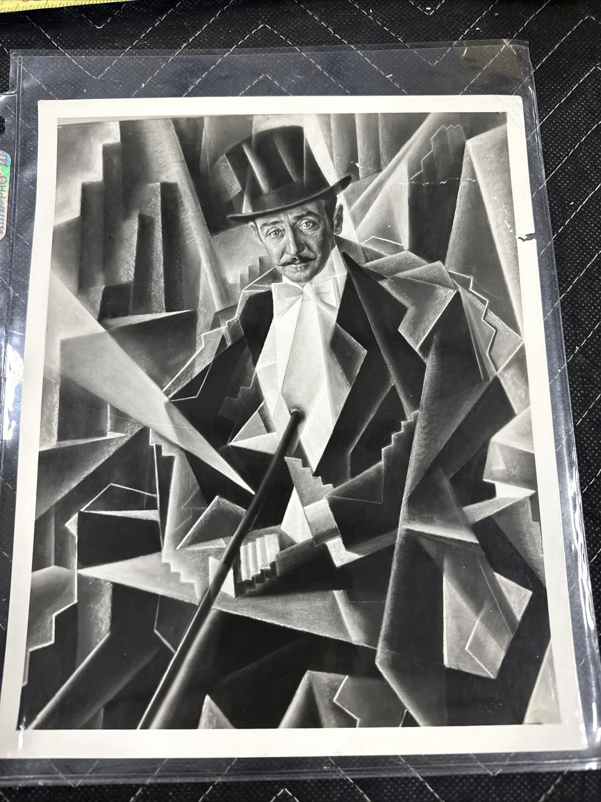 Adolphe Menjou — Adolphe Menjou- 8x10 B&W Photo And An Autographed Piece Of Paper, изображение 2