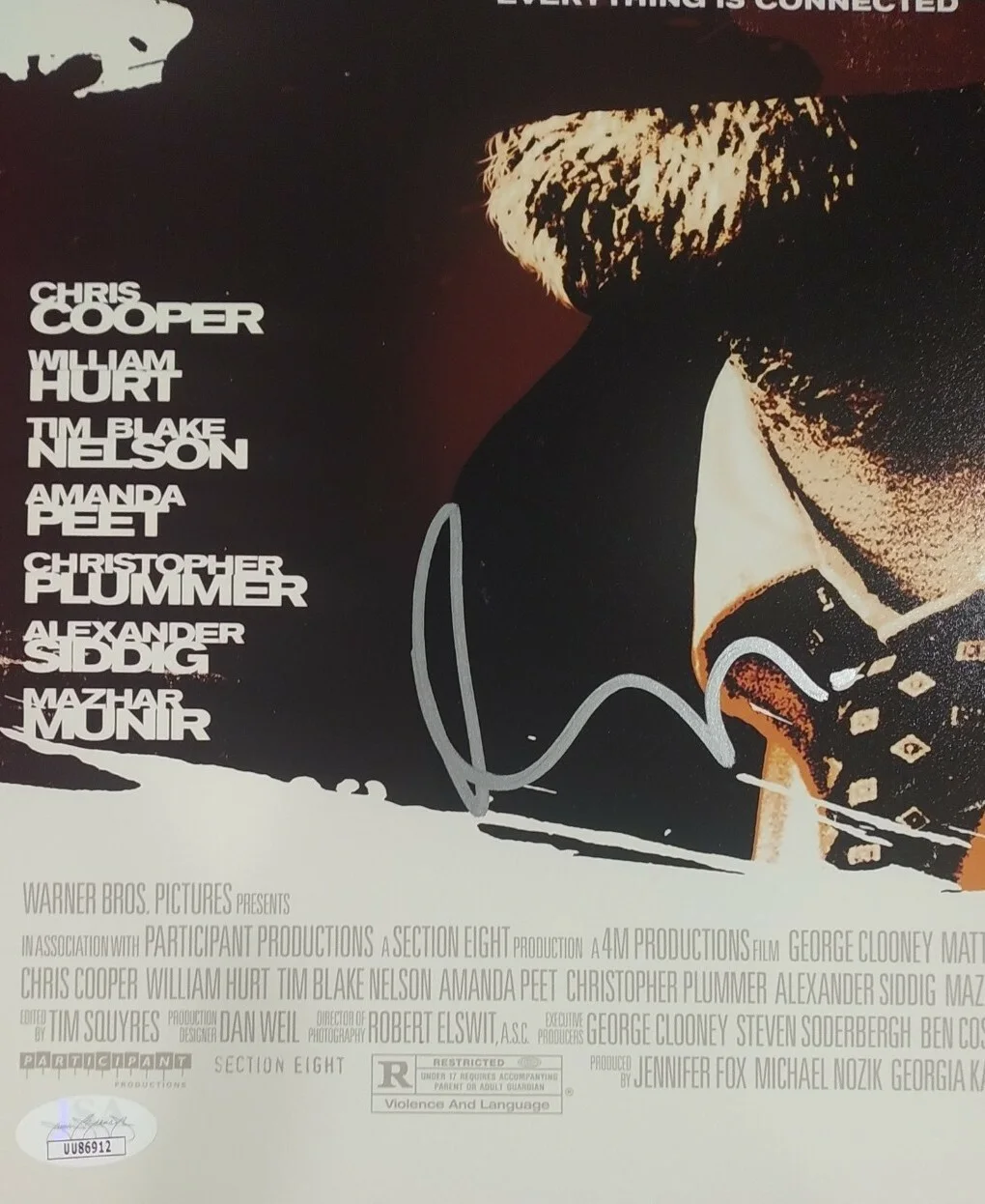 Matt Damon SYRIANA Autographed Signed 11x17 Photo JSA, image 2