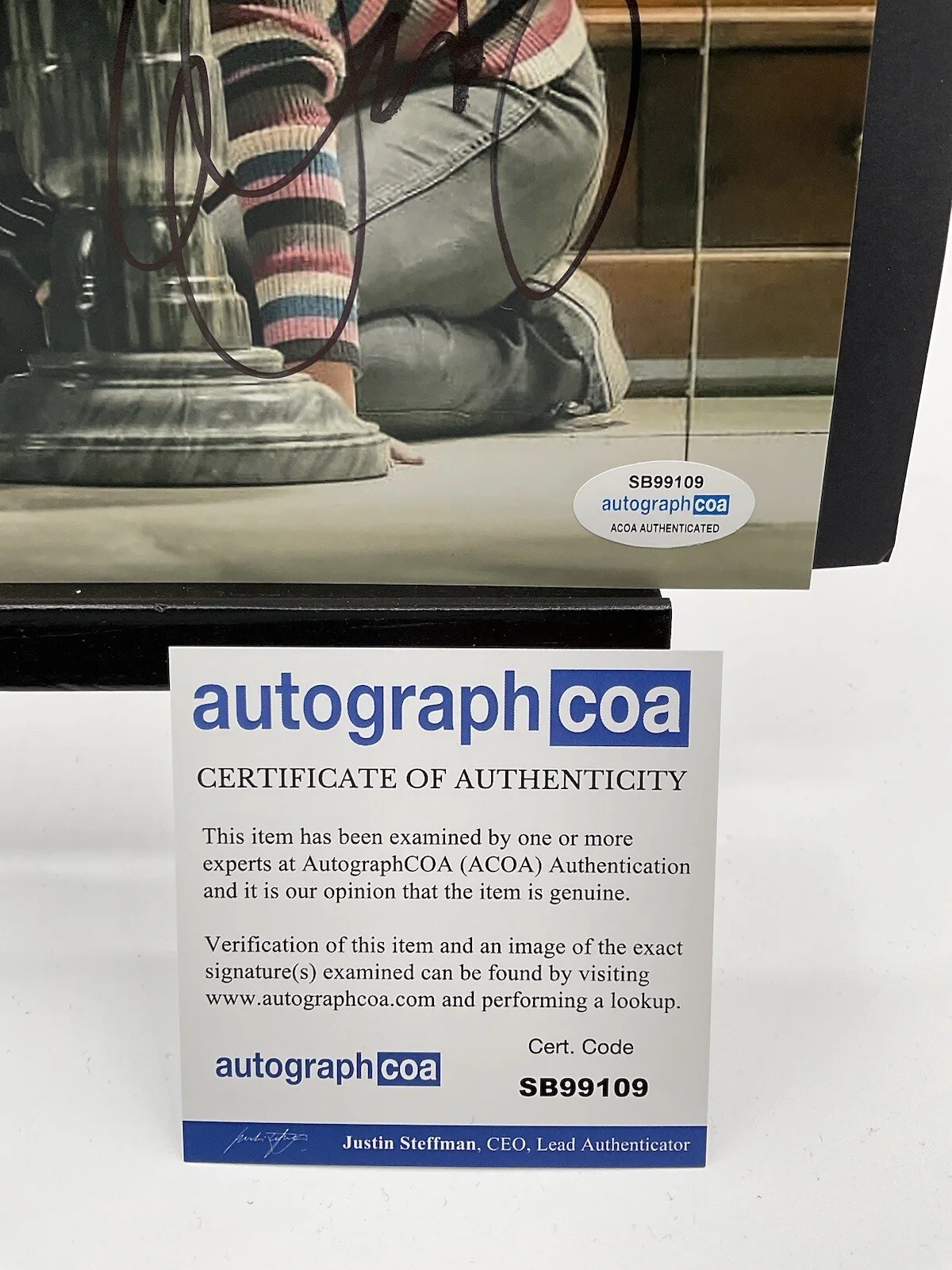Emma Tremblay — Emma Tremblay signed photo Supergirl autographed 8x10 ACOA Ruby Arias Wayward, image 3