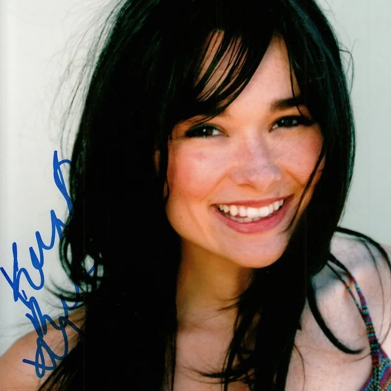 KRISTEN RUHLIN hand-signed HAPPY 8x10 COLOR CLOSEUP w/ uacc rd coa IN-PERSON, изображение 2