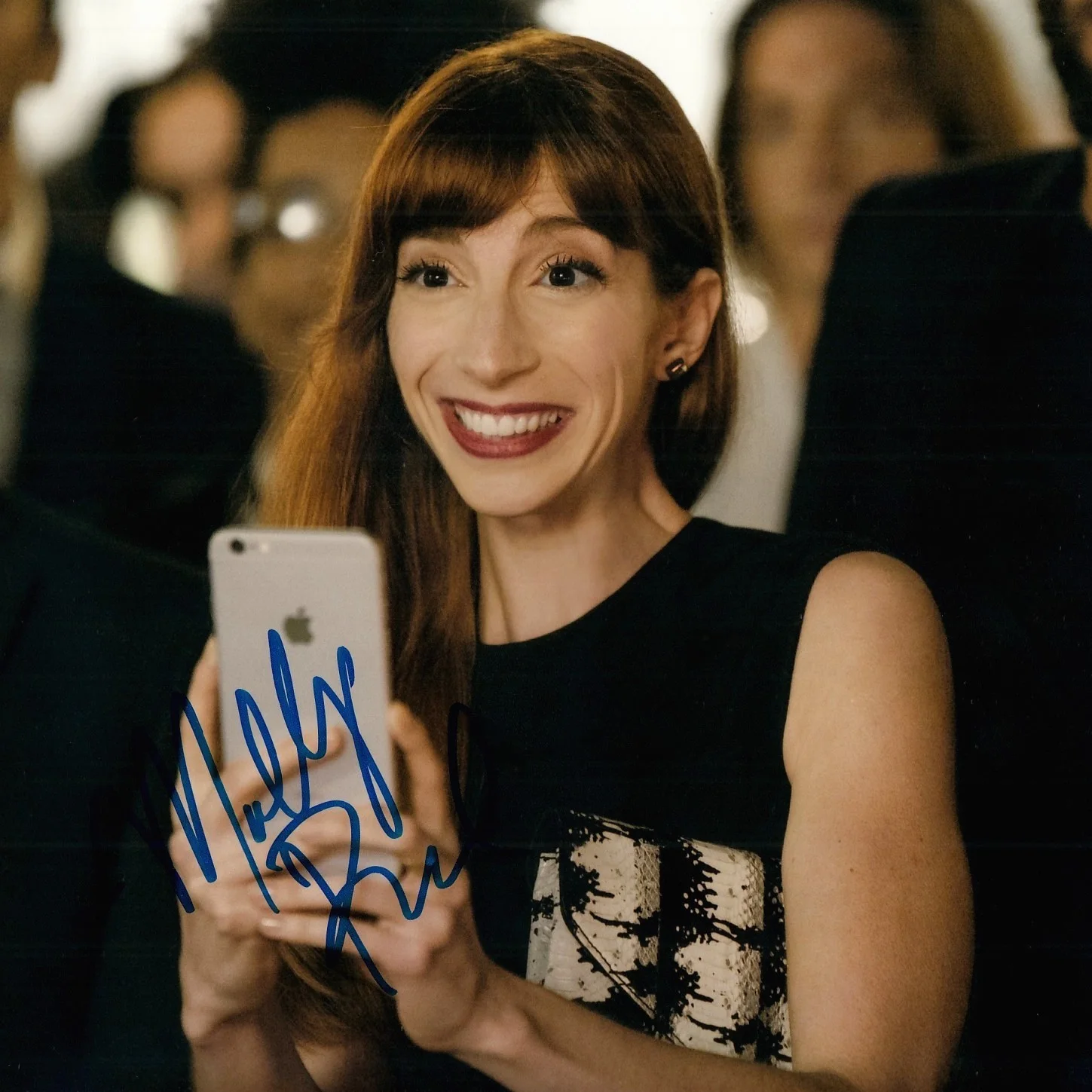 MOLLY BERNARD hand-signed FANTASTIC 8x10 COLOR CLOSEUP w/ uacc rd coa YOUNGER, изображение 2