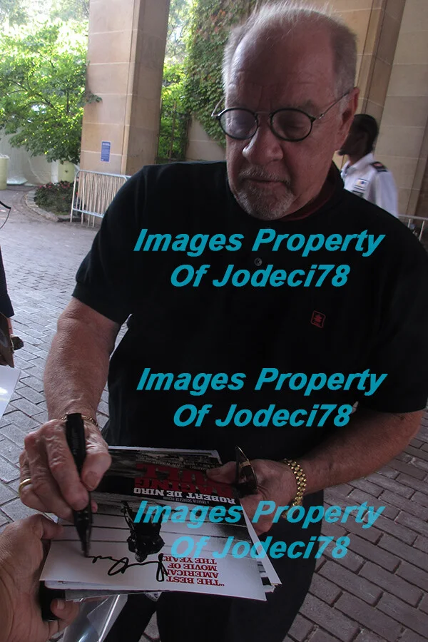Paul Schrader — Paul Schrader Signed 'Raging Bull' Writer 8x10 Photo EXACT Proof ACOA A, image 3
