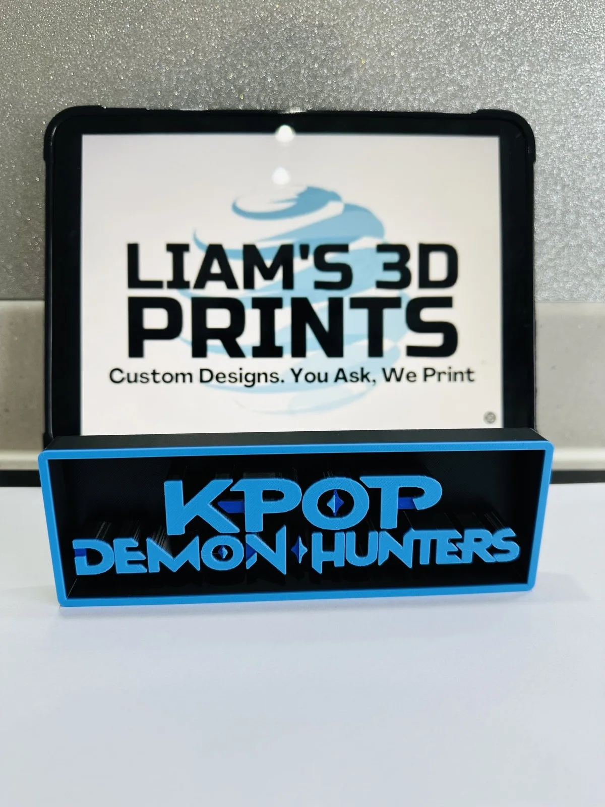 Decorative K-pop Demon Hunters Film Logo Sign Display Cinema s17.5cm L22cm, image 3
