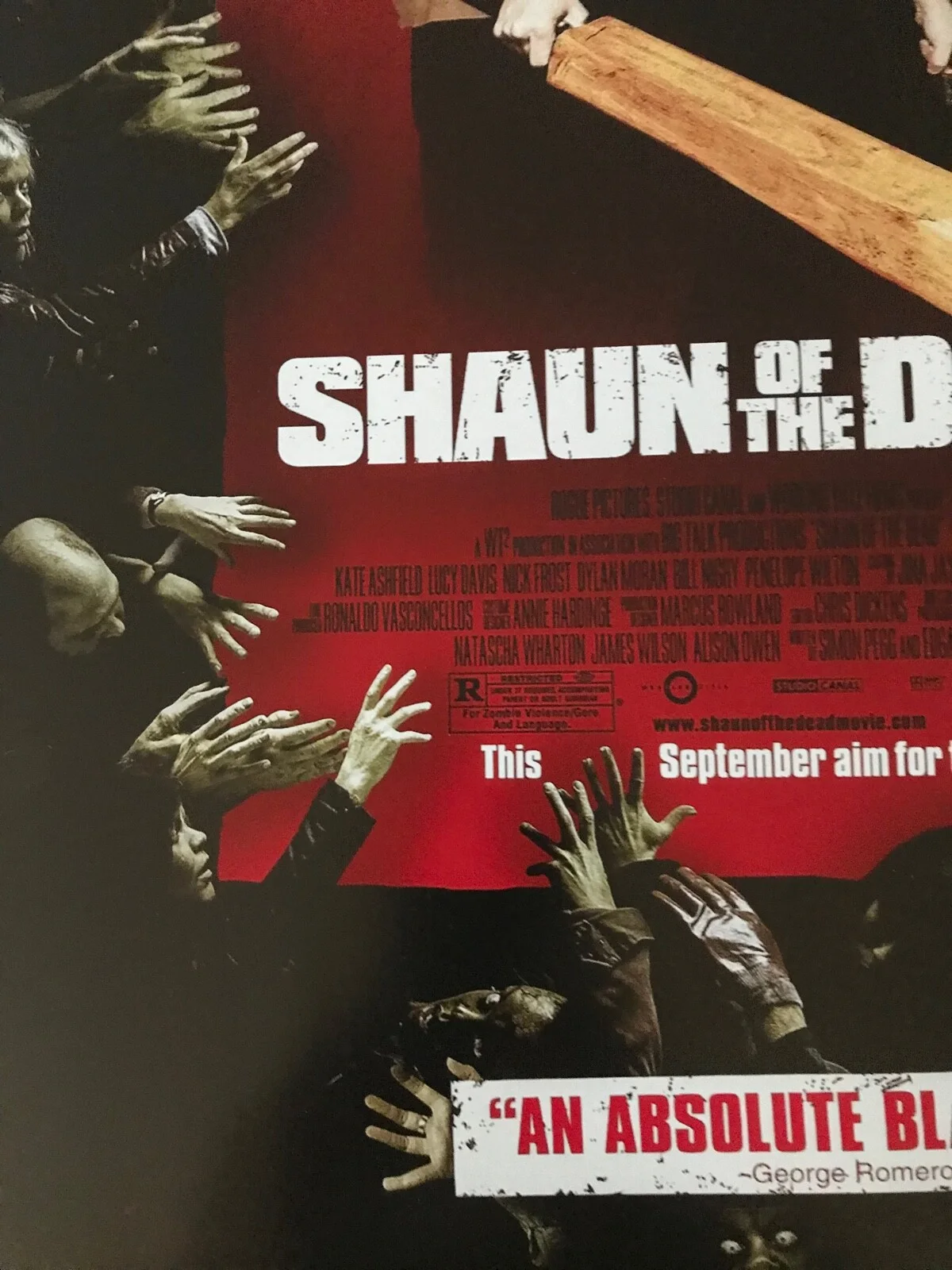 Poster Shaun of the Dead 430mm x 640mm (Bit bigger than A2), изображение 3