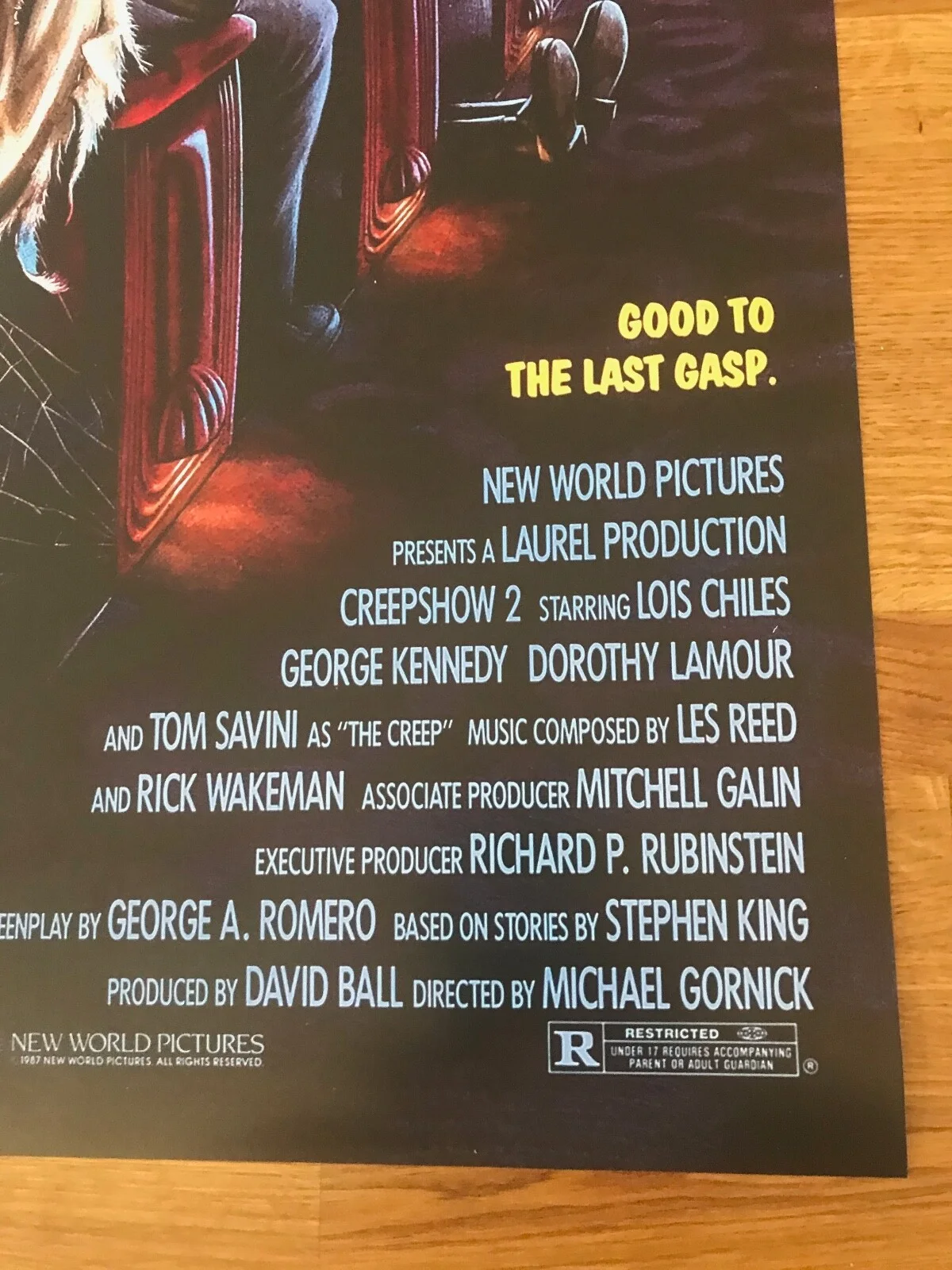 Movie Poster Creepshow 2 430mm x 660mm, image 4