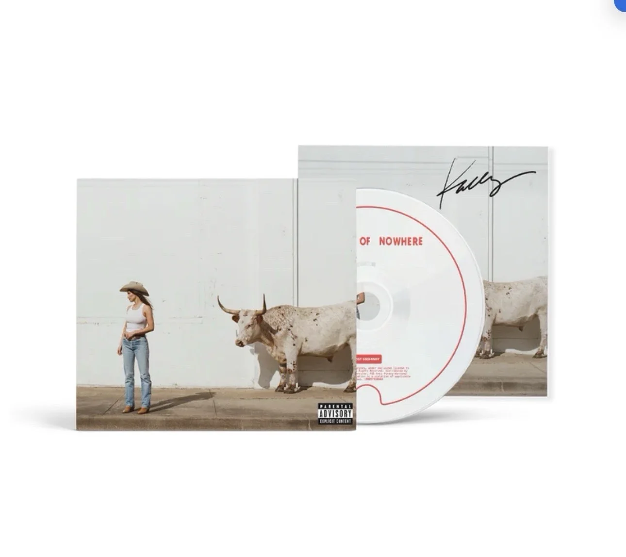Kacey Musgraves SIGNED Middle Of Nowhere CD & Insert AUTOGRAPH IN HAND SHIPS NOW, image 2
