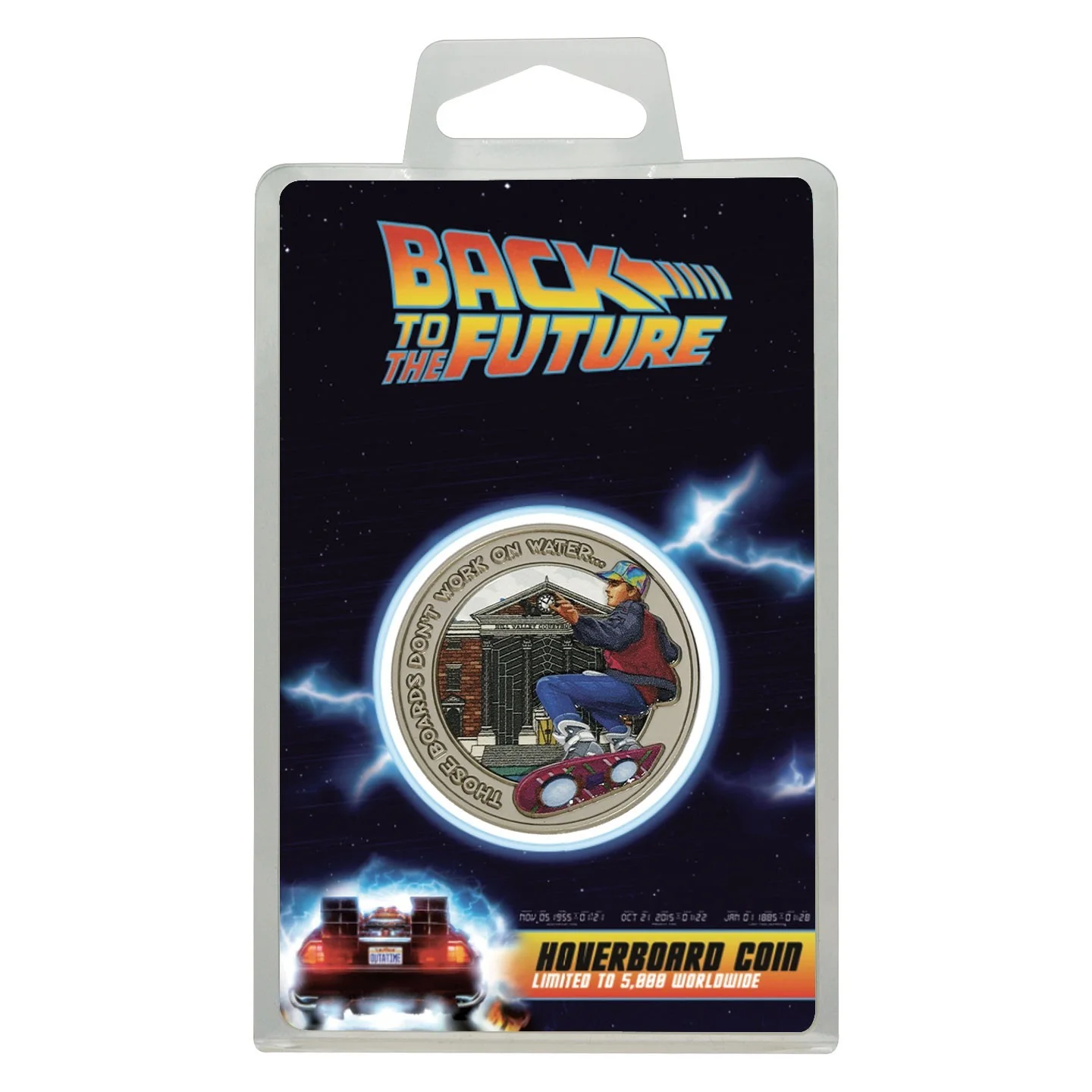 Back to the Future Hoverboard Coin – Limited Edition 5000 Worldwide Collectible, image 2