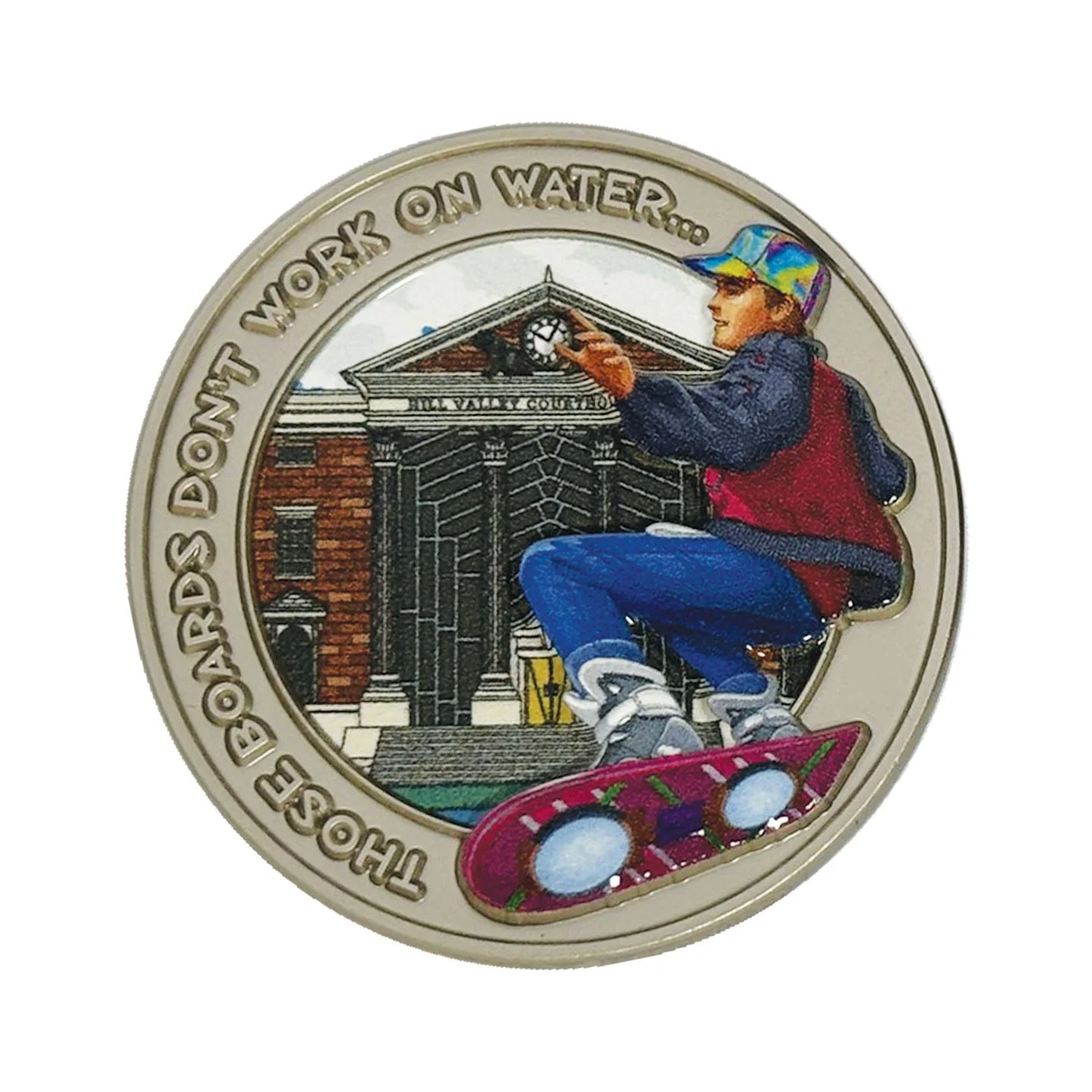 Back to the Future Hoverboard Coin – Limited Edition 5000 Worldwide Collectible, image 3
