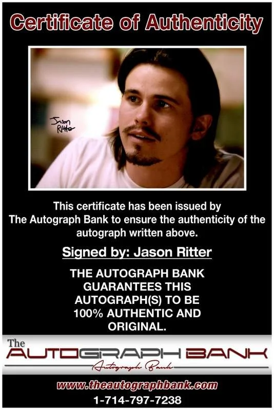 Jason Ritter — Jason Ritter authentic signed celebrity 10x15 photo W/Cert Autographed A00371, image 2