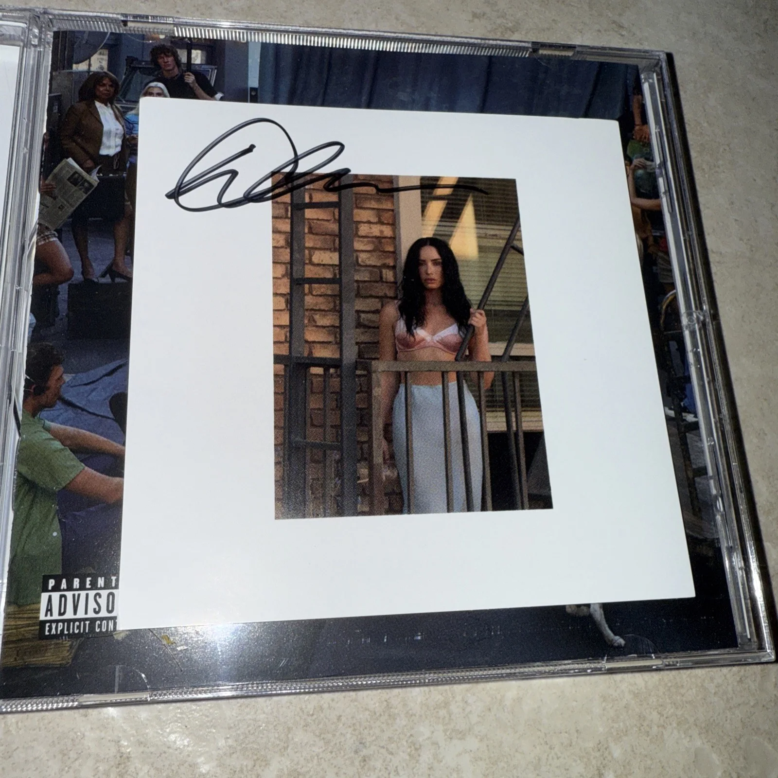 Demi Lovato It’s Not That Deep Signed CD In Hand Ready To Ship Autograph Insert, image 3
