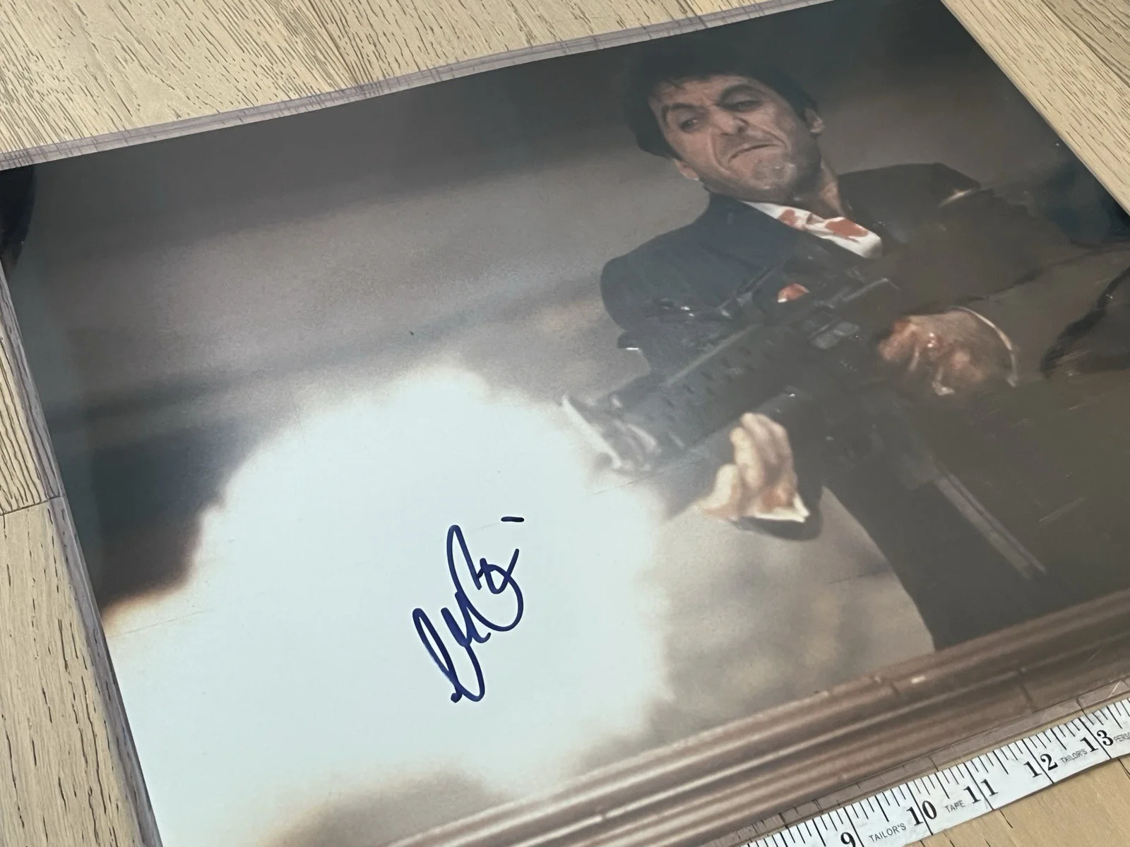 Al Pacino Scarface Autographed PSA certified 20x16, image 3