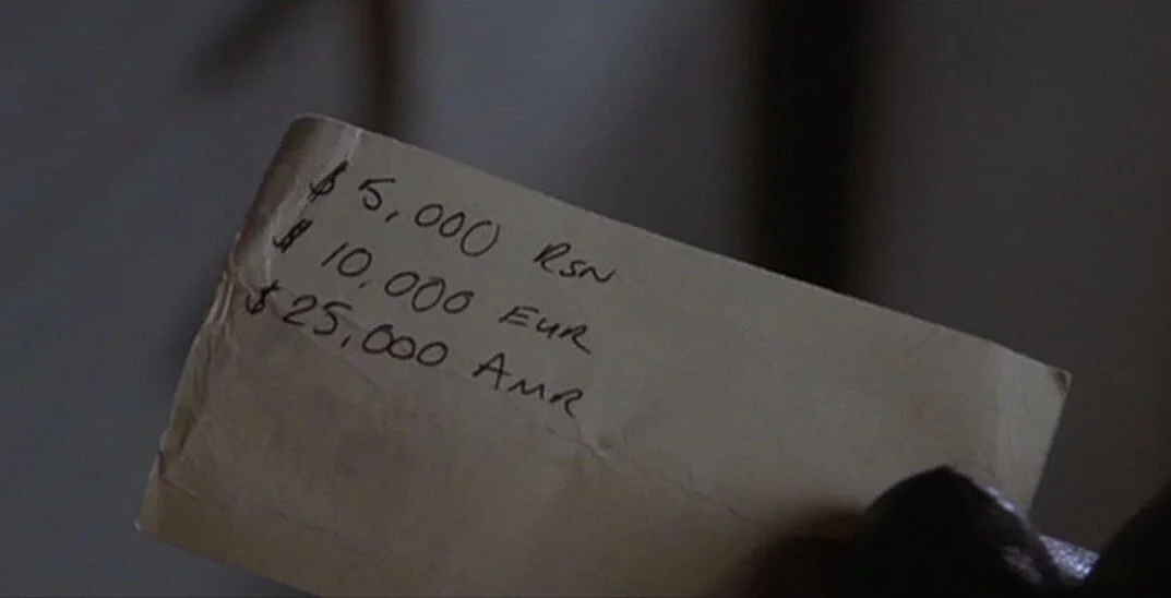 Hostel Movie Elite Hunting Business Card Replica Prop, image 4