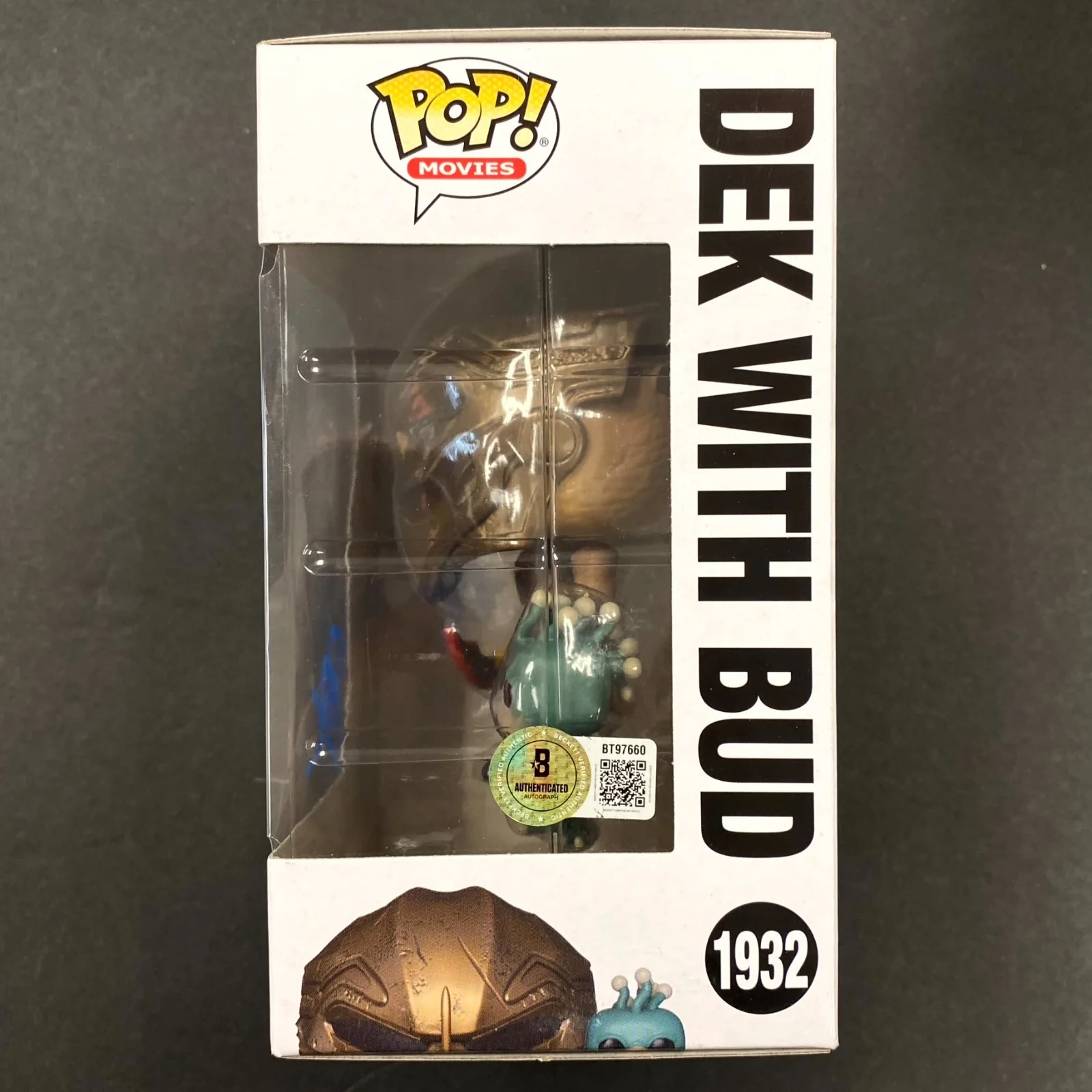 Dimitrius Koloamatangi signed Dek Predator Funko Pop autograph (A) Beckett BAS, image 3