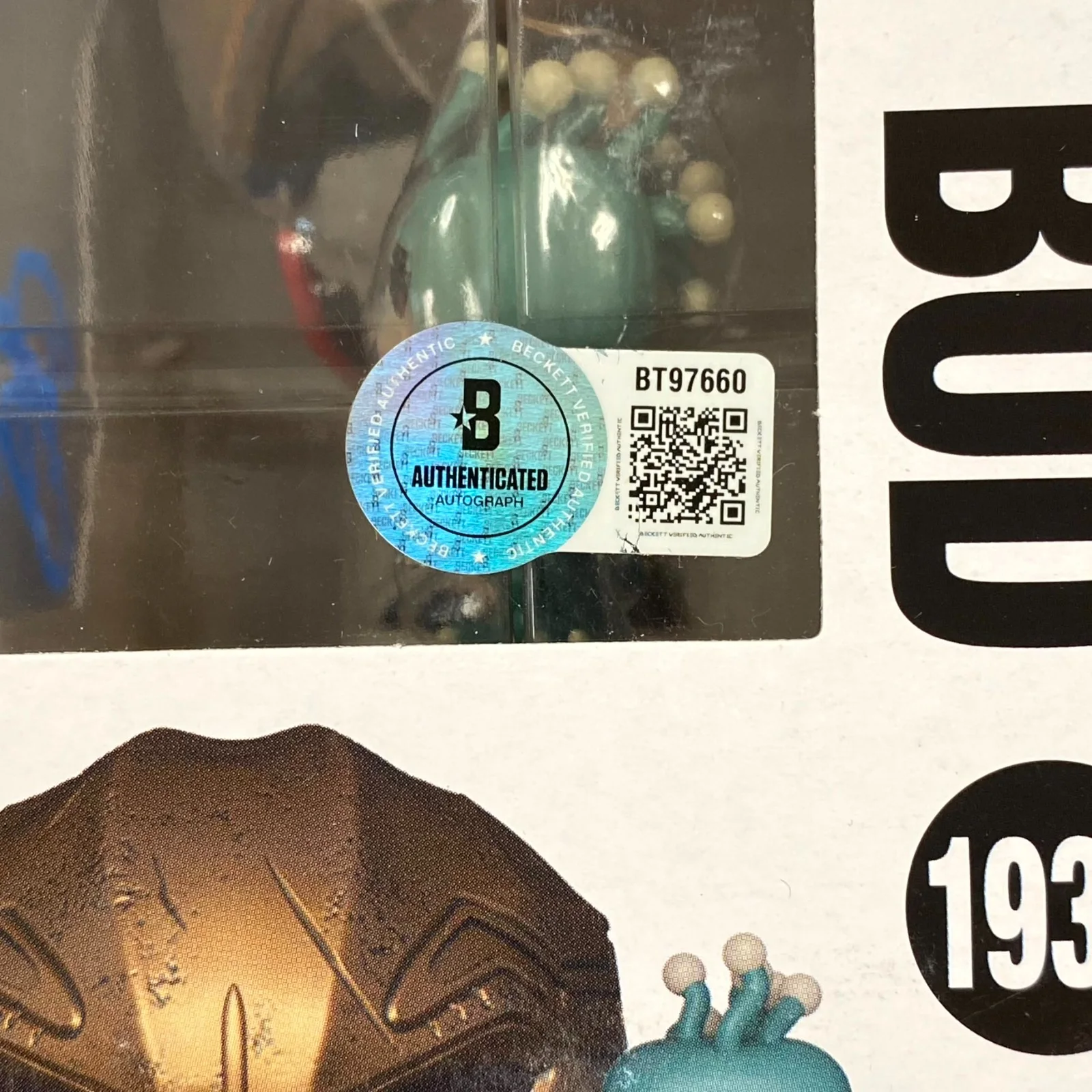 Dimitrius Koloamatangi signed Dek Predator Funko Pop autograph (A) Beckett BAS, image 4