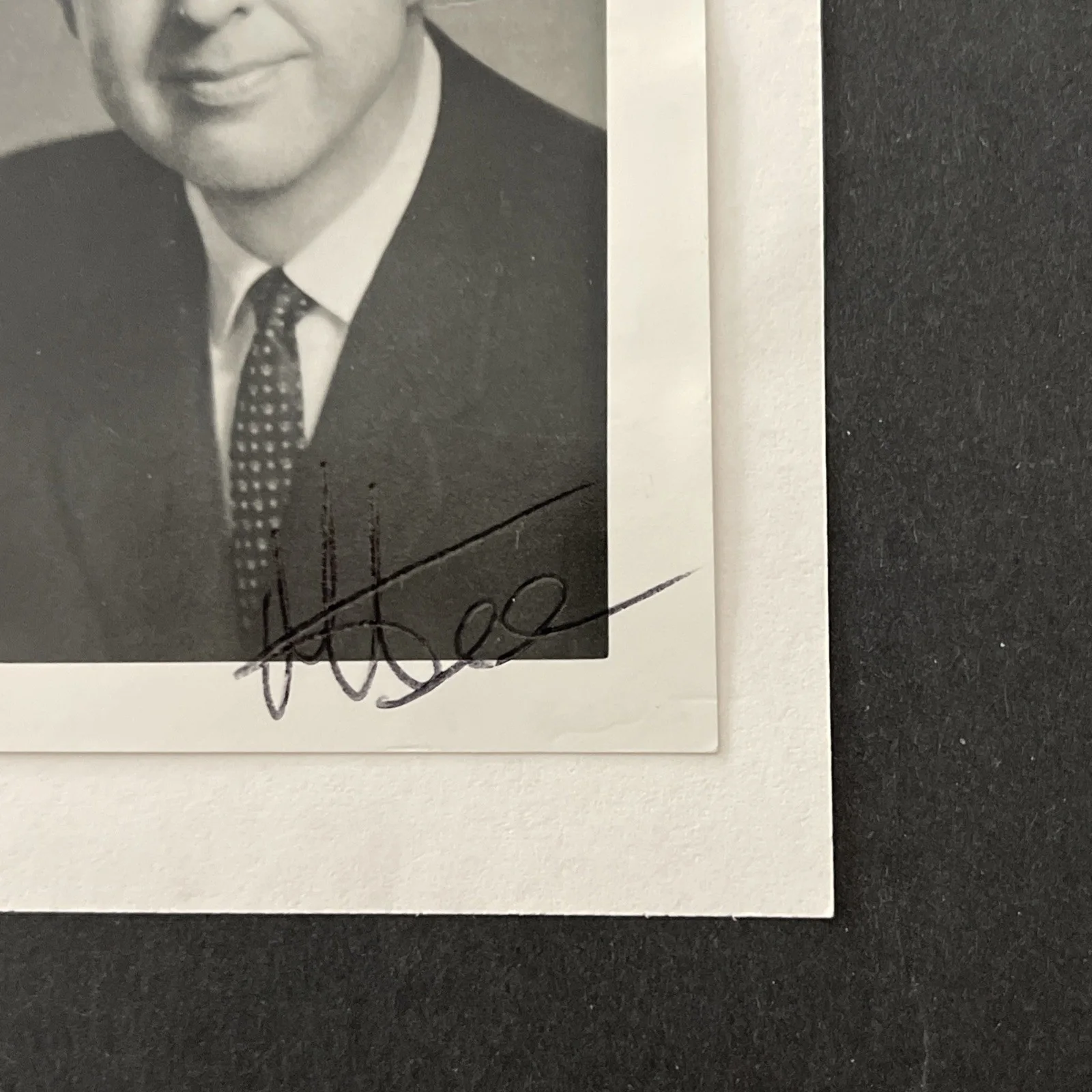 Roger Fee, Musician & Educator: Signed Music Celebrity Photo 2 x 3” / KSK, image 2