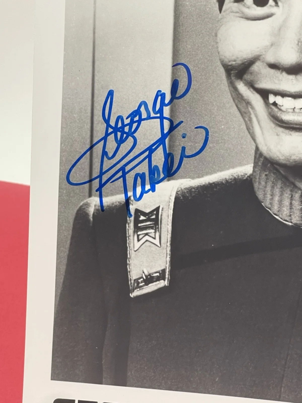Star Trek George Takes " Sulu " Hand Signed Photo PSA Authenticated (2), image 2